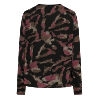 So Soire Lina W10469 t-shirts lange mouw Mocca