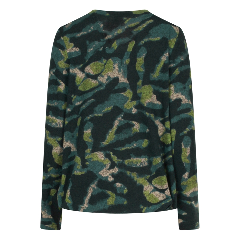 So Soire Lina W10469 t-shirts lange mouw Petrol