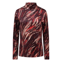 So Soire Nita W10471 t-shirts lange mouw Wijnrood