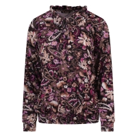 So Soire Odila W10465 t-shirts lange mouw Mocca