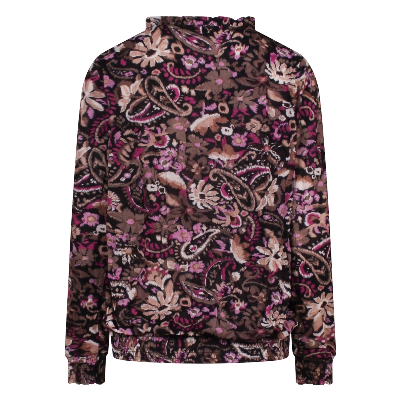 So Soire Odila W10465 t-shirts lange mouw Mocca