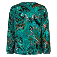 City Life 213600 W10508 t-shirts lange mouw Groen