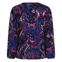 City Life 213600 W10508 t-shirts lange mouw Kobalt