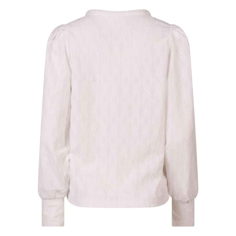 City Life LT-66779 Z10425 t-shirts lange mouw Ecru