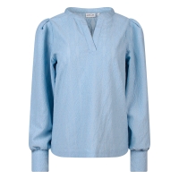 City Life LT-66779 Z10425 t-shirts lange mouw Blauw licht