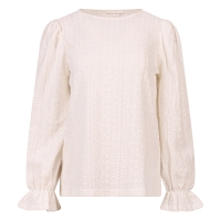 City Life 103430 Z10637 t-shirts lange mouw Ecru