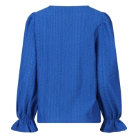 City Life 103430 Z10637 t-shirts lange mouw Kobalt