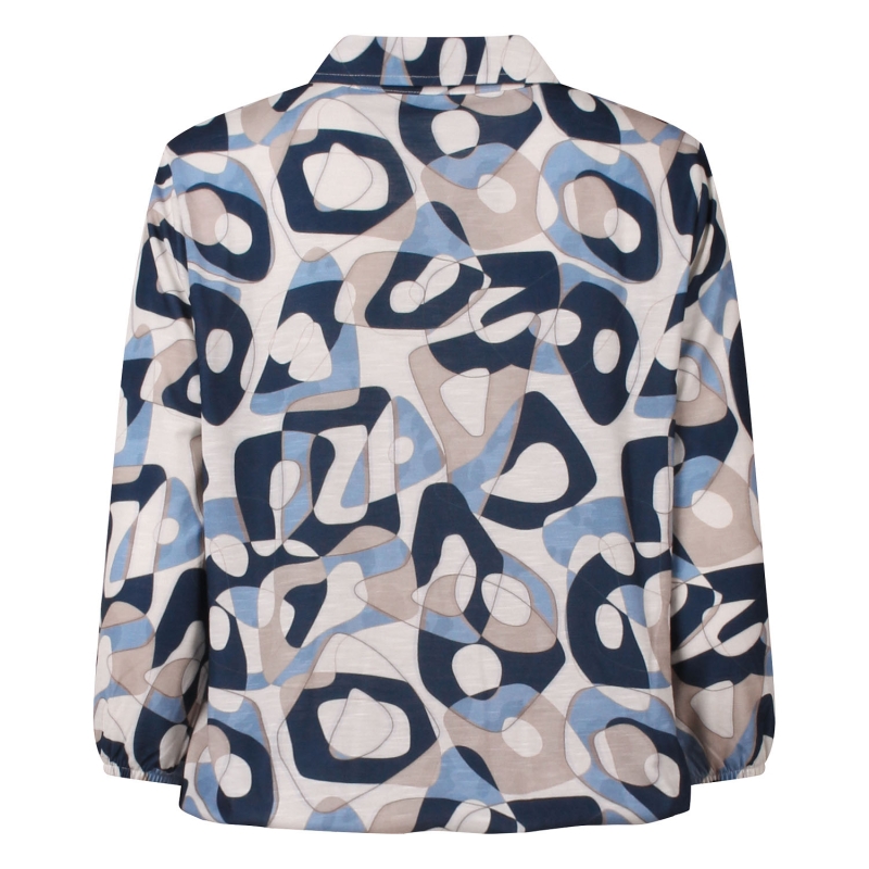 So Soire Esther Z10651 t-shirts lange mouw Indigo