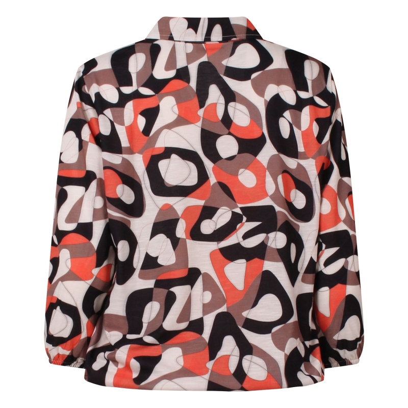 So Soire Esther Z10651 t-shirts lange mouw Oranje