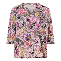 So Soire Connie Z10656 dames T-shirt lm Paars