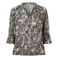 So Soire Wendoline Z10658 t-shirts lange mouw Army