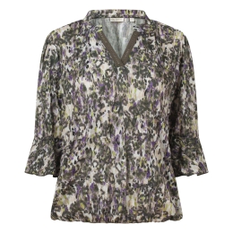 So Soire Wendoline Z10658 dames T-shirt lm Army