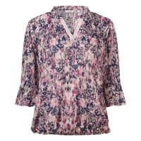 So Soire Wendoline Z10658 t-shirts lange mouw fuchsia