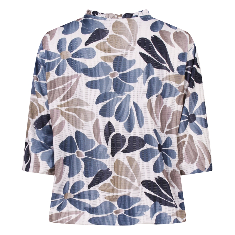 So Soire Yvonne Z10653 t-shirts lange mouw Indigo