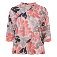 So Soire Yvonne Z10653 t-shirts lange mouw Taupe