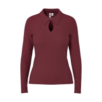 hypedrop HDNAOMI LS POLO t-shirts lange mouw Red