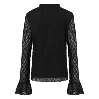 lizzi lou Bilou lds W20204 t-shirts lange mouw Zwart