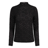 Lizzi Lou LT-69416 W20383 t-shirts lange mouw Zwart
