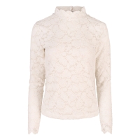 Lizzi Lou Mira W20455 t-shirts lange mouw Ecru