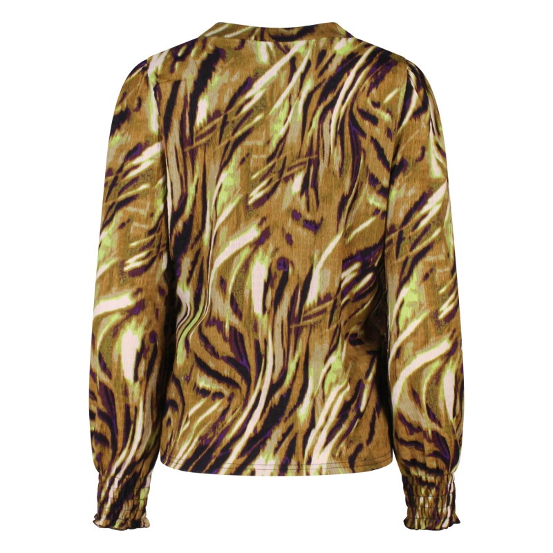 City Life 213019 W20440 t-shirts lange mouw Moss