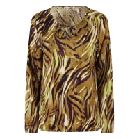 City Life 213584 W20441 t-shirts lange mouw Moss