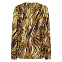 City Life 213584 W20441 t-shirts lange mouw Moss