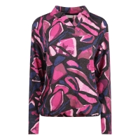 City Life 214430 W20444 t-shirts lange mouw Bordeaux