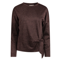 City Life CX91008 W20463 t-shirts lange mouw Bruin donker