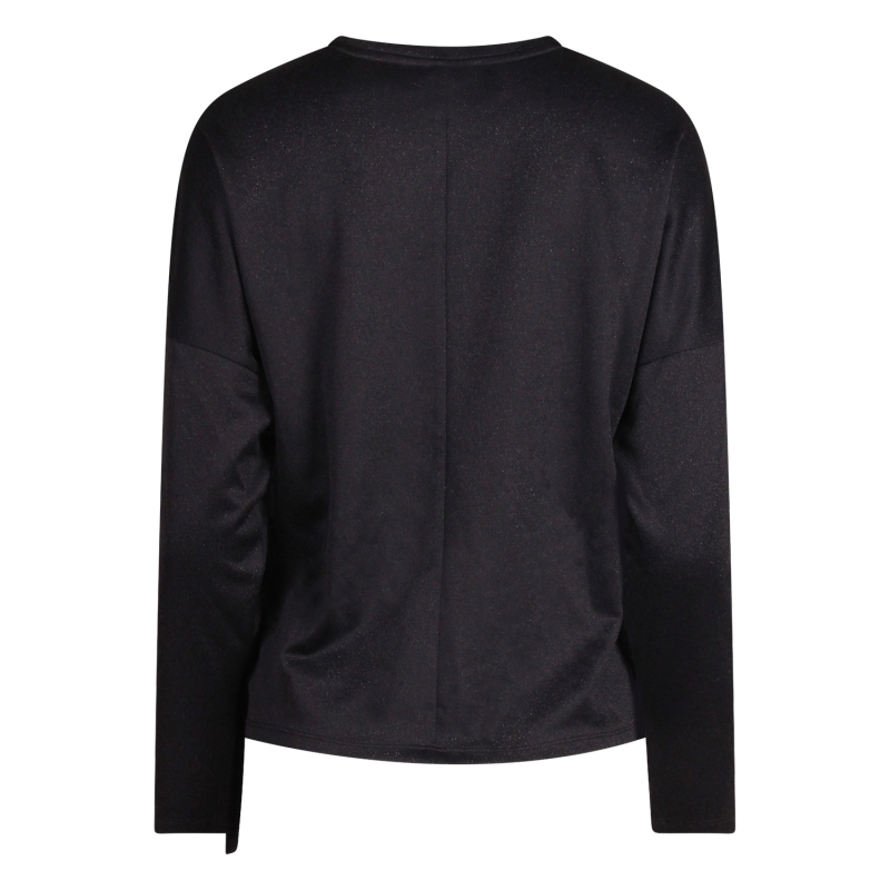 City Life CX91008 W20463 t-shirts lange mouw Zwart