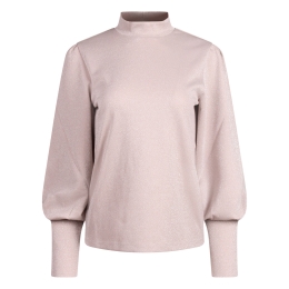 City Life LW93412 W20462 dames T-shirts lange mouwen Beige