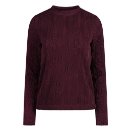 City Life LW93575 W20470 dames T-shirt lm Wijnrood