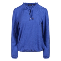 So Soire Berdien W20575 t-shirts lange mouw Kobalt