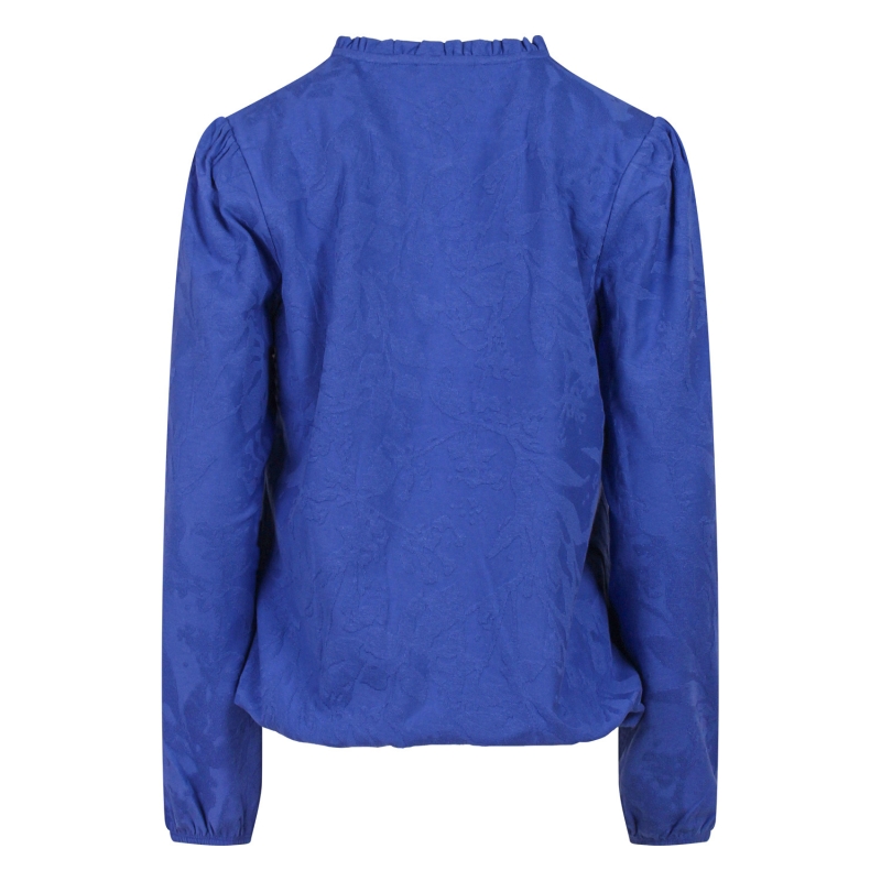 So Soire Berdien W20575 t-shirts lange mouw Kobalt