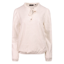 So Soire Berdien W20575 dames T-shirt lm Ecru