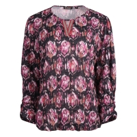 So Soire Bernadette W20514 t-shirts lange mouw Wijnrood