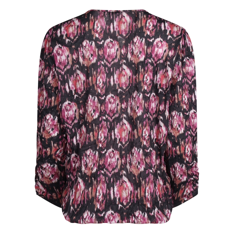 So Soire Bernadette W20514 t-shirts lange mouw Wijnrood