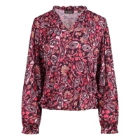 So Soire Cameron W20516 t-shirts lange mouw Rose donker
