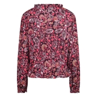 So Soire Cameron W20516 t-shirts lange mouw Rose donker