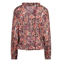 So Soire Cameron W20516 t-shirts lange mouw Bruin donker