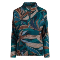 So Soire Cassie W20571 t-shirts lange mouw Petrol