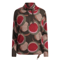 So Soire Claudine W20570 t-shirts lange mouw Army