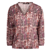 So Soire Evie W20513 t-shirts lange mouw Roest