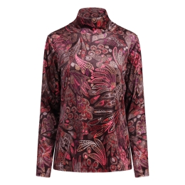 So Soire Nikita W20574 dames T-shirts lange mouwen Bruin donker
