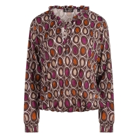 So Soire Olga W20515 t-shirts lange mouw Bruin donker