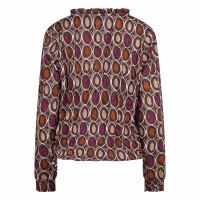 So Soire Olga W20515 t-shirts lange mouw Bruin donker