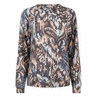 City Life 214454 W20532 t-shirts lange mouw Camel