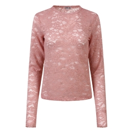 Lizzi Lou Sophia W20517 dames T-shirts lange mouwen Rose