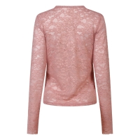 Lizzi Lou Sophia W20517 t-shirts lange mouw Rose