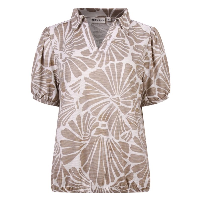 City Life 214184 Z10464 polo Taupe