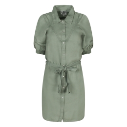 lizzi lou CX80203 Z90690 dames Jurk Groen mos